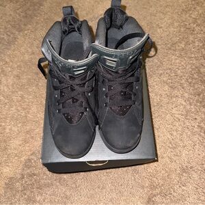 Jordan Black High-Top Sneakers